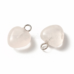 Природного розового кварца подвески&nbsp;G-T132-005D