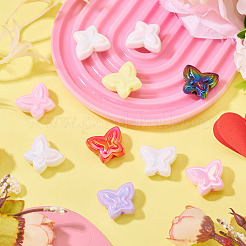 10шт УФ-покрытие непрозрачные акриловые бусины&nbsp;OACR-TA0004-08