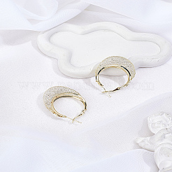 1 шт. серьги-кольца из цинкового сплава&nbsp;EJEW-LP0013-02