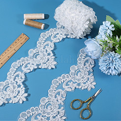 3 ярд полиэстеровых кружевных лент&nbsp;SRIB-GF0001-59