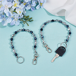 2шт стеклянный брелок&nbsp;HJEW-SC0002-26