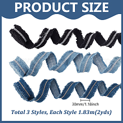 3 цвет полиэфирные ленты&nbsp;OCOR-GA0002-60