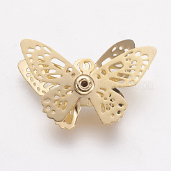 Латунные микро проложить кубического циркония подвески&nbsp;KK-F731-22G