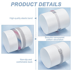 6 комплект 3-х видов блестящих шнурков из смолы&nbsp;AJEW-GO0001-07