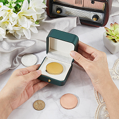 Коробка для хранения памятных монет из искусственной кожи&nbsp;AJEW-WH20054-229B