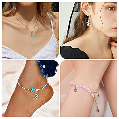 48шт 12 цвета сплава эмалевые подвески&nbsp;PALLOY-TA0002-55P