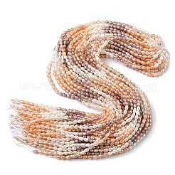 Нити из натурального культивированного пресноводного жемчуга&nbsp;PEAR-C004-14A