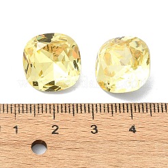 Граненые стеклянные стразы кабошоны&nbsp;GGLA-C032-02A