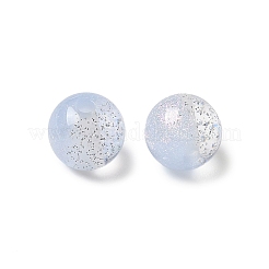 Двухцветные бусины из смолы&nbsp;RESI-Q025-02A-B