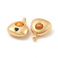 Латунные микро проложить кубического циркония подвески&nbsp;KK-P255-05G