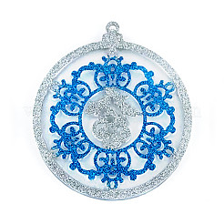 Силиконовые Молды для большой подвески на новогоднюю тематику&nbsp;LS-DIY-L067-B09