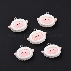 Подвески из непрозрачной смолы&nbsp;LS-RESI-D057-15P