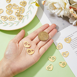 Ионное покрытие (ip) 20 шт. подвески из нержавеющей стали 201&nbsp;STAS-DC0014-31