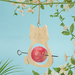 Деревянная кормушка для птиц&nbsp;AJEW-FG0004-81B