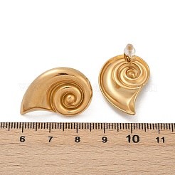 Серьги-гвоздики из нержавеющей стали 304&nbsp;EJEW-U071-02A-G