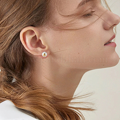 30 шт. 2 стиля 925 булавки с плоской головкой из стерлингового серебра&nbsp;STER-SC0001-70G