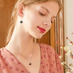 10 шт. подвески-тыквы из натуральных и синтетических драгоценных камней с золотистыми латунными дужками&nbsp;G-YW0002-45