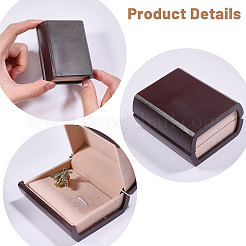 Пластиковые коробки для упаковки ювелирных запонок&nbsp;CON-WH0001-66