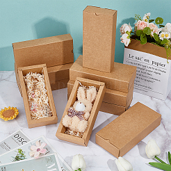 Складные ящики из крафт-бумаги&nbsp;CON-WH0110-66A