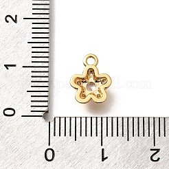 Латунные микро проложить кубического циркония подвески&nbsp;KK-K294-20G