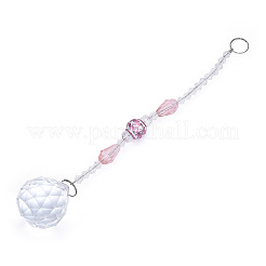 Граненый хрустальный шар люстра Suncatchers призмы&nbsp;LS-AJEW-G025-A01