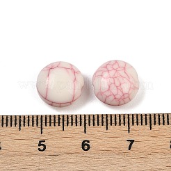 Акриловые бусины имитация бирюзы&nbsp;OACR-S047-06