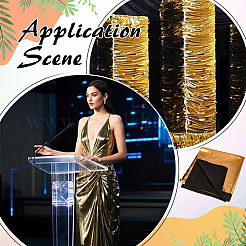 Эластичная ткань из полиэстера и спандекса&nbsp;DIY-WH0899-131B