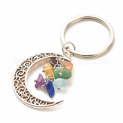 Брелок из сплава смешанного камня и тибетского стиля&nbsp;KEYC-JKC00322