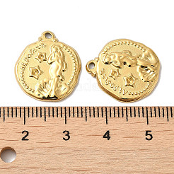 Ручная полировка 304 нержавеющая сталь подвеска стразы оправы самородки&nbsp;STAS-P335-37G