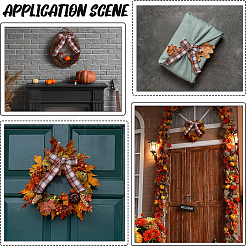 2 рулон полиэстеровой ленты с узором «тартан» 2 цветов&nbsp;OCOR-GF0005-36