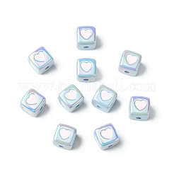 10 шт. непрозрачные акриловые эмалевые бусины&nbsp;ACRC-FS0001-02B