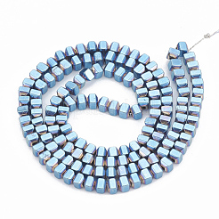 Гальванизировать немагнитных синтетический гематит бисер пряди&nbsp;G-N0318-02