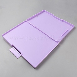 Прямоугольные пластиковые планшеты и папки для хранения&nbsp;AJEW-WH20010-42C