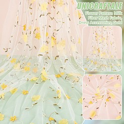 1 шт. сетчатая ткань из молочного волокна с цветочным узором&nbsp;DIY-UN0006-50A