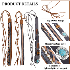 3 шт. 3 стиля хрустальный ремень для ковбойской шляпы в юго-западном стиле со стразами&nbsp;DIY-CP0009-17B