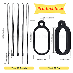 Набор для самостоятельного изготовления электронного стилуса и зажигалки с защитой от потери&nbsp;AJEW-GF0007-87