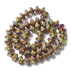 Стеклянные бусины с гальваническим покрытием &nbsp;EGLA-G038-01A-FP01