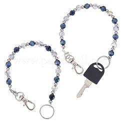 2шт стеклянный брелок&nbsp;HJEW-SC0002-26