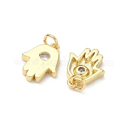 Латунные микро проложить кубического циркония подвески&nbsp;KK-P345-66G