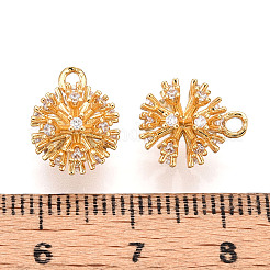 Латунные микро проложить кубического циркония подвески&nbsp;KK-N261-82G