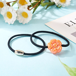 Круглый нейлоновый эластичный шнур длиной 5 м с 100 золотыми пластиковыми бусинами.&nbsp;DIY-TA0011-37