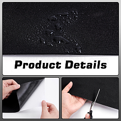 12 шт. прямоугольные самоклеящиеся листы из вспененного eva&nbsp;AJEW-PH0007-31B