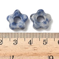 Натуральное голубое пятно яшма европейские бусы&nbsp;G-C252-02B