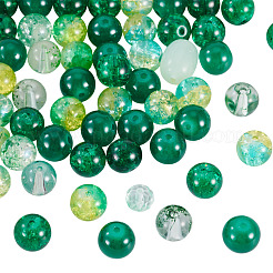 80 г прозрачных стеклянных бусин&nbsp;DGLA-TA0001-47B