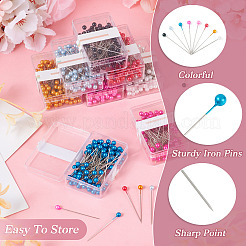 8 коробка 8-х цветных железных булавок&nbsp;TOOL-TA0001-05