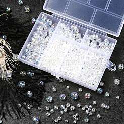 5 стиль прозрачных акриловых бусин&nbsp;TACR-YW0001-72