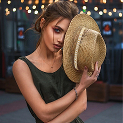 Лента из полиэстера золотого металлизированного цвета длиной 10 м.&nbsp;DIY-WH0491-43A