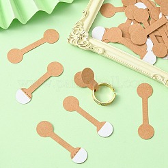 Бумажная складка поверх пустых липких ценников&nbsp;CDIS-YW0001-08B