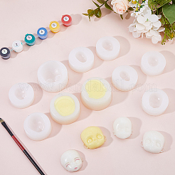 10 шт. 10 вида силиконовых форм для помадки&nbsp;DIY-FH0010-39