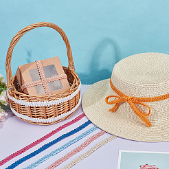 32м 16-х цветная полиэстеровая кружевная отделка в виде сороконожки&nbsp;OCOR-PH0002-23